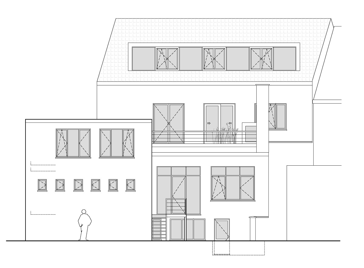 Poste — dessin du projet