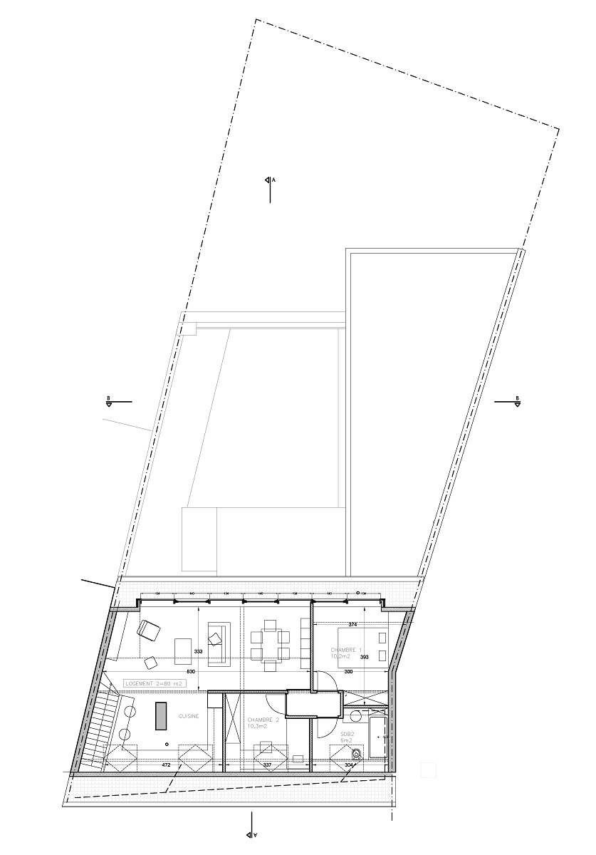 Poste — dessin du projet