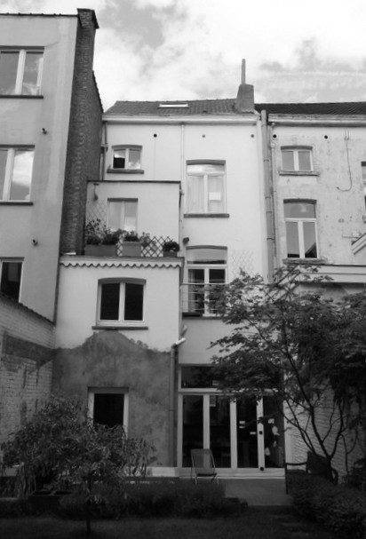 Collège — façade arrière avant travaux